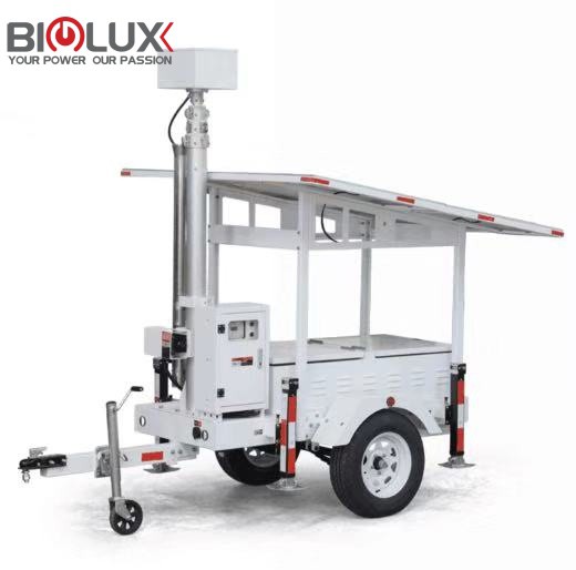 2024 New One Mobile Light Trailer With Led From China Factory