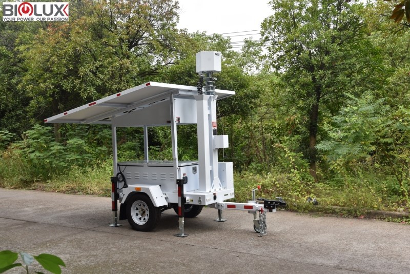 Hexahedral CCTV installation box trailer RSLV