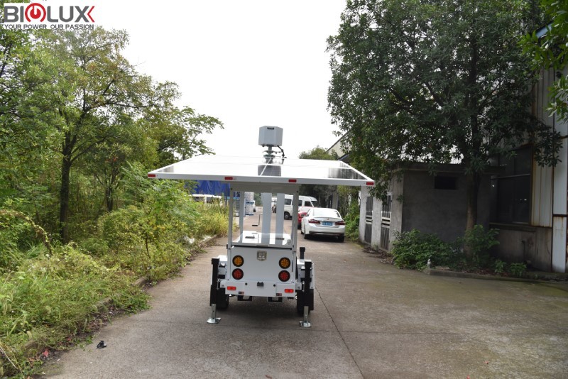 Hexahedral CCTV installation box trailer RSBV