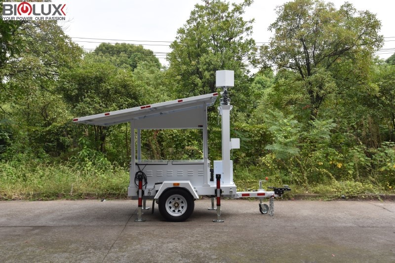 Hexahedral CCTV installation box trailer RSSV