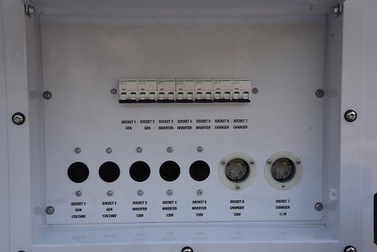 solar generator outlet plug