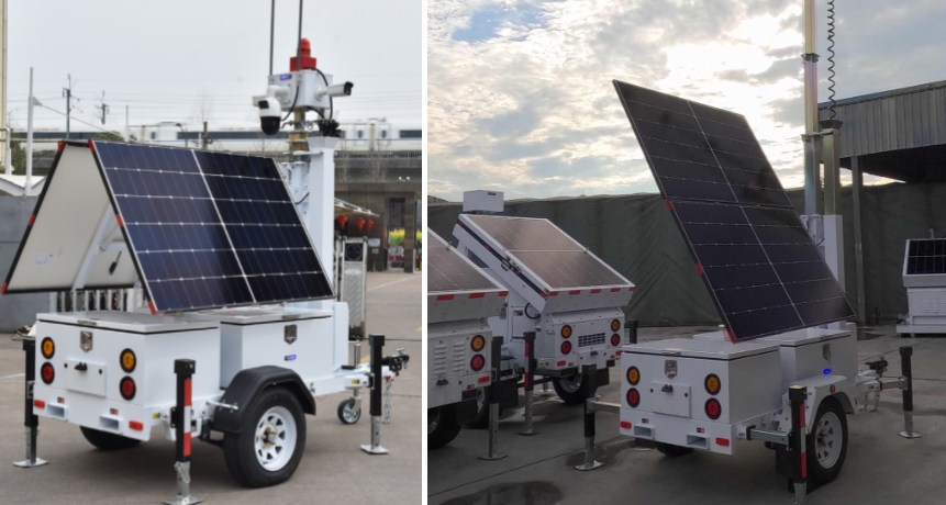 LVT solar surveillance tower