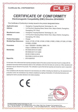 CE for Battery