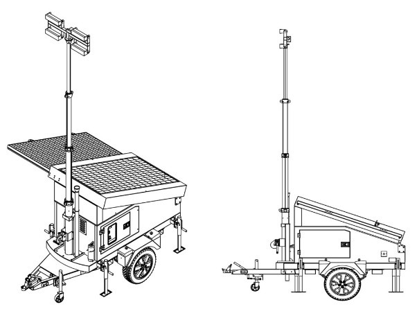 solar light tower7151