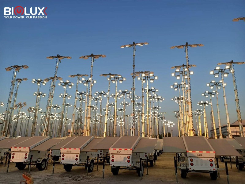 solar light towers