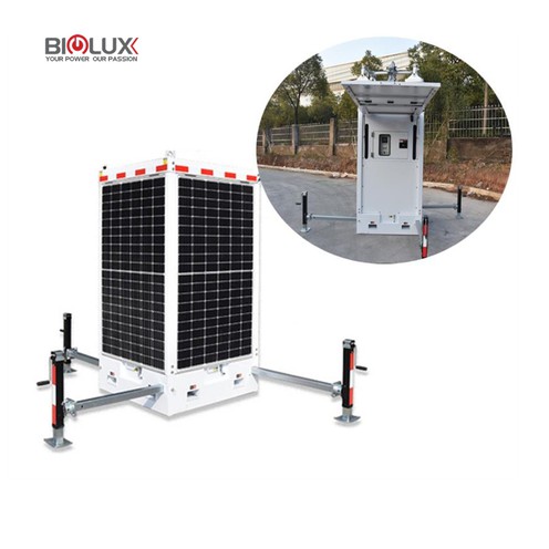 mobile solar generator cuboid