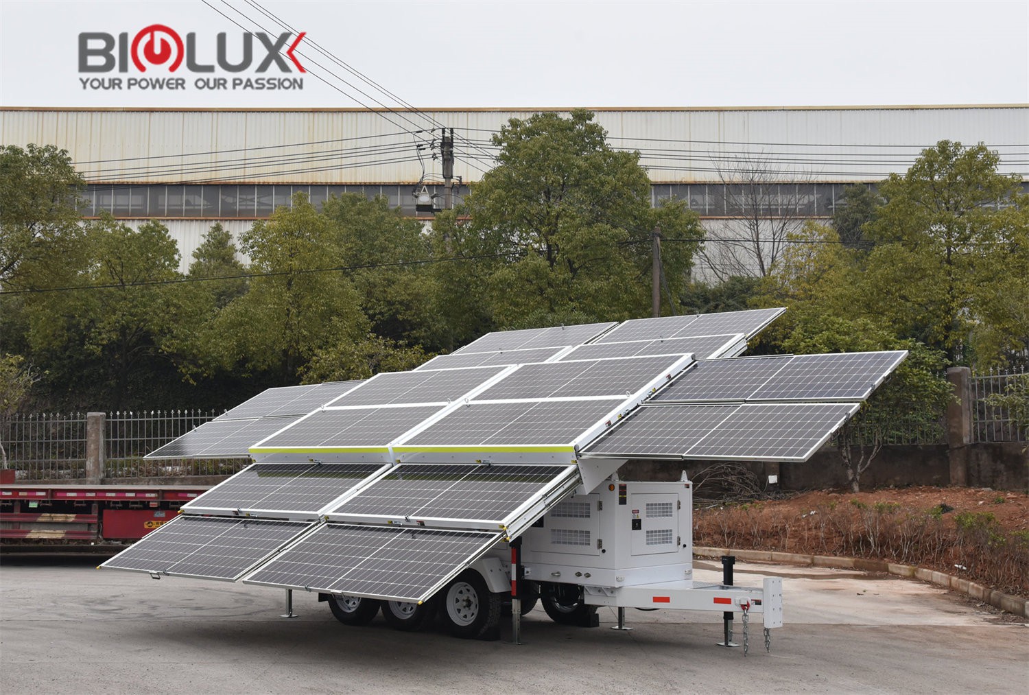 solar generator trailer