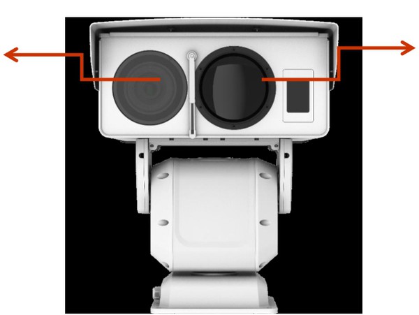 dual lens thermal camera