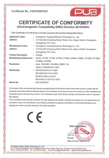 CE for Battery