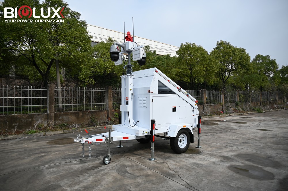 solar surveillance trailer