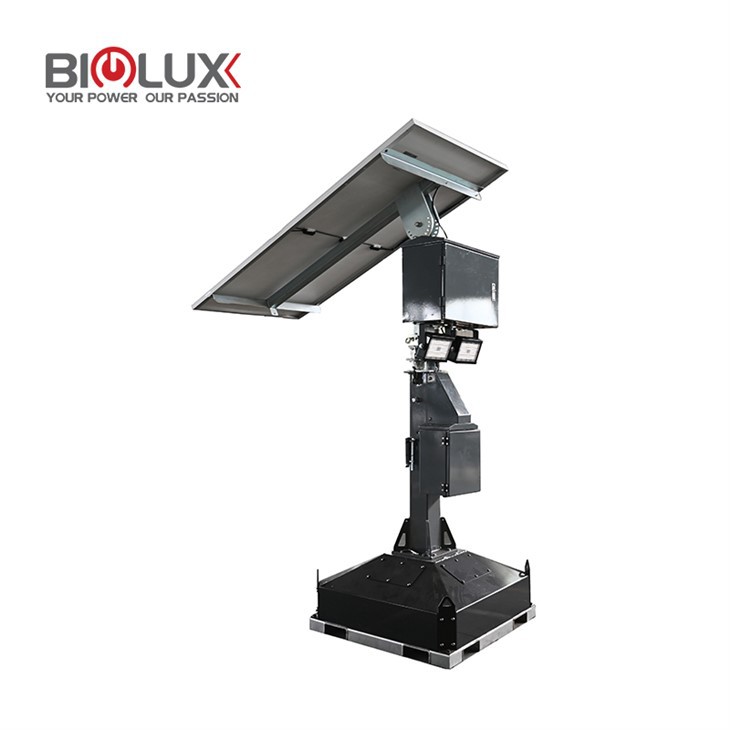 All-Weather Mobile Solar Light Tower