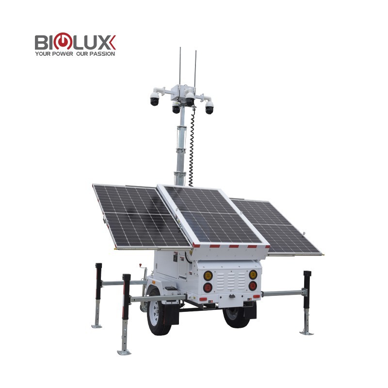 Border Patrolling Mobile Surveillance Tower