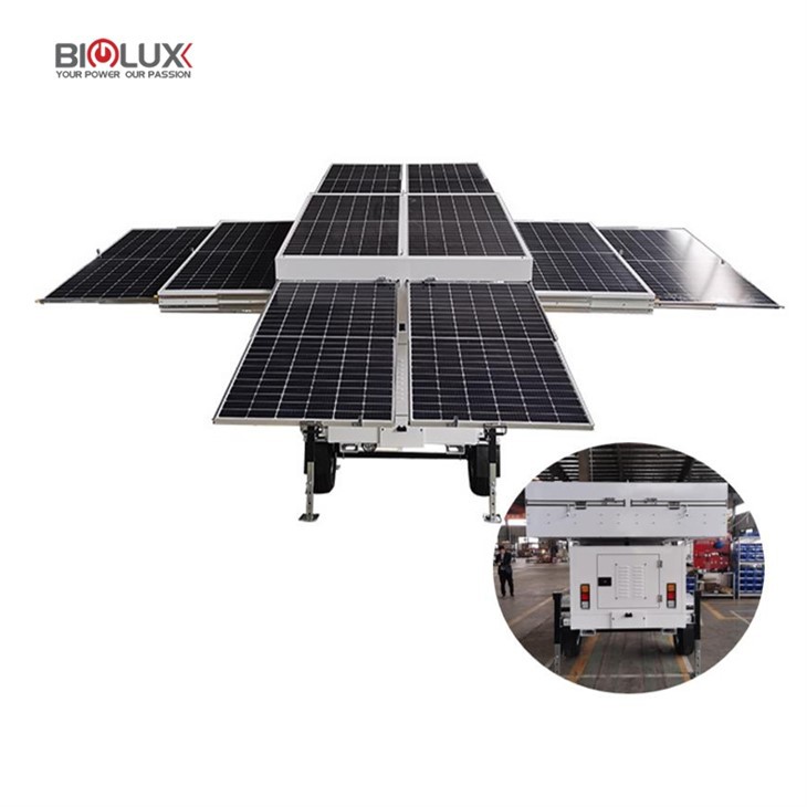 DC Solar Power Trailer