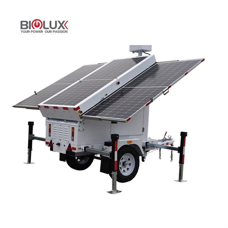 Hybrid Surveillance Trailer Tower