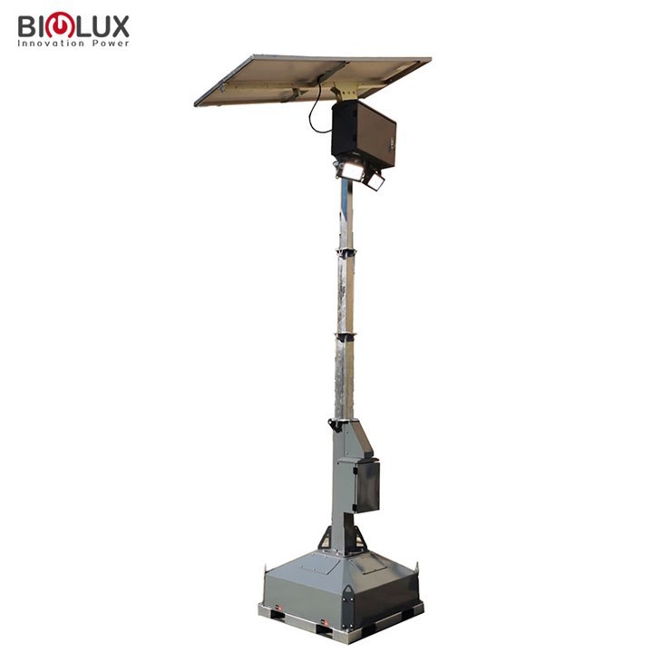 IP67 Rated Mobile Solar Light Tower