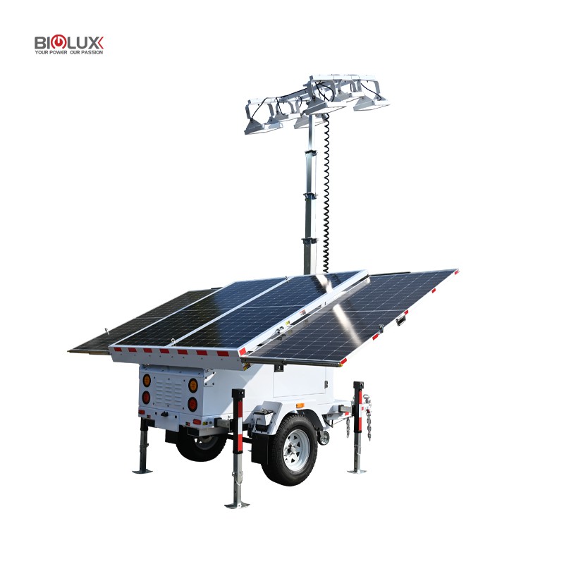 Large Capacity High Brightness Mobile Light Tower