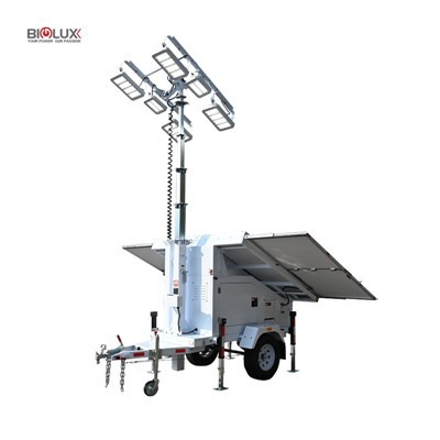 Large Capacity High Brightness Mobile Light Tower