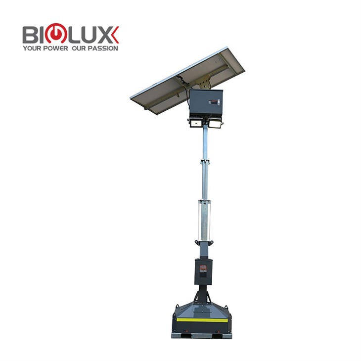 Mobile Solar Light Tower Block Series