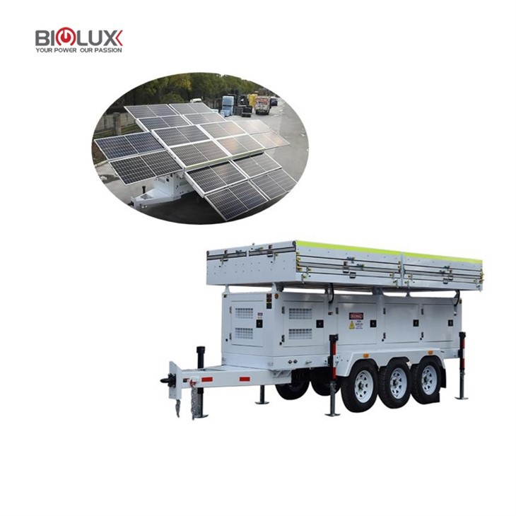 Mobile Solar Power Station Trailer