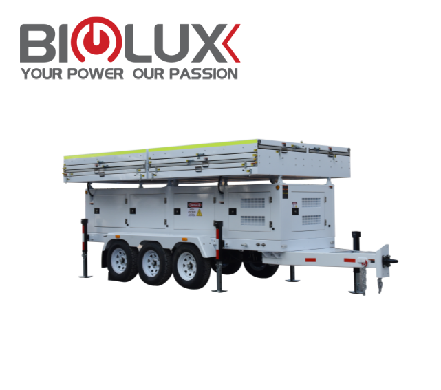 Mobile Solar Power Storage Trailer