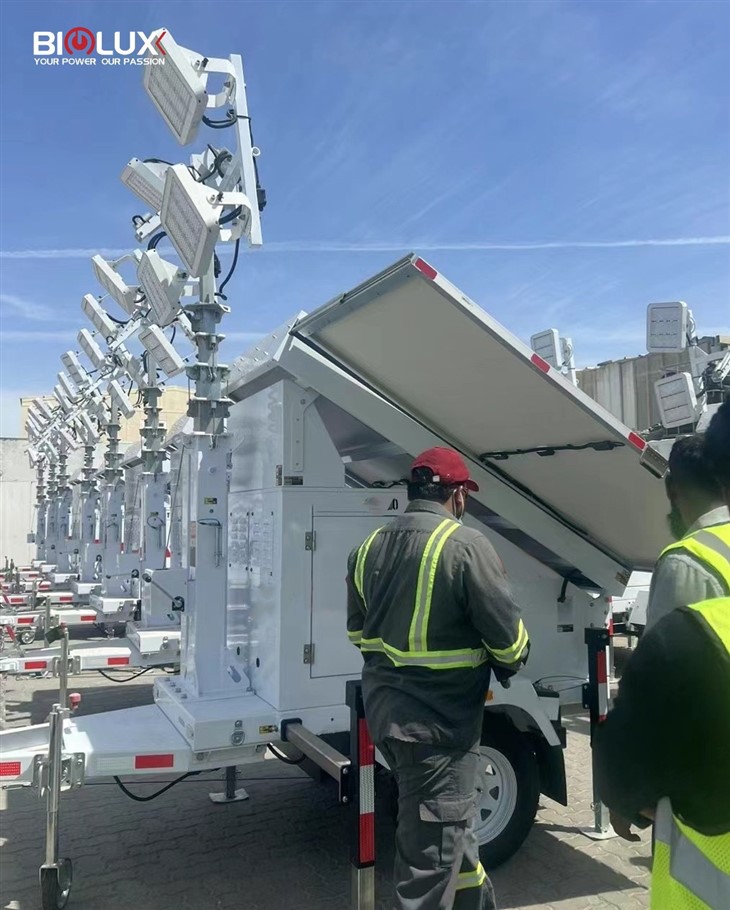 Mobile Solar-Powered Surveillance Trailers For Community Safety