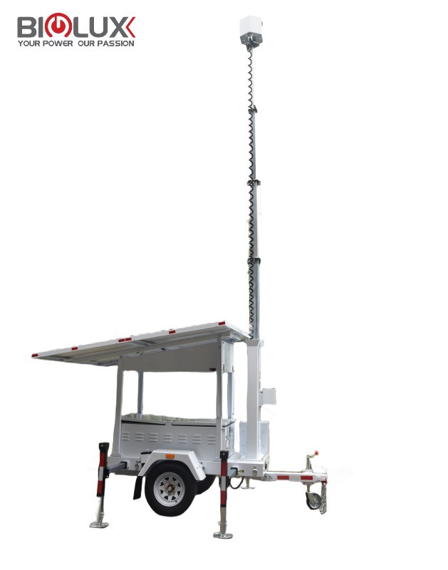 Mobile Solar Surveillance Trailer