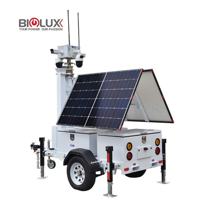 Mobile Solar Trailer 600W Panel