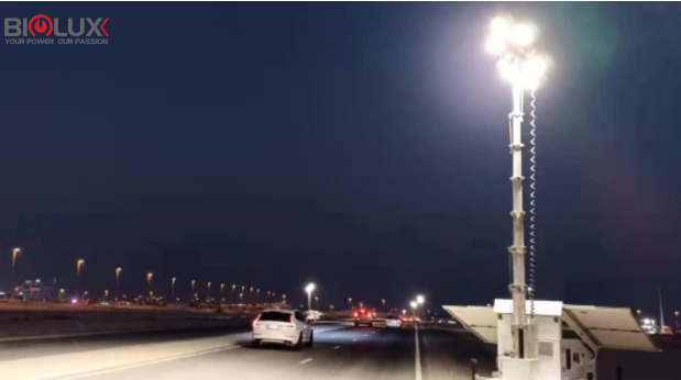 solar light tower