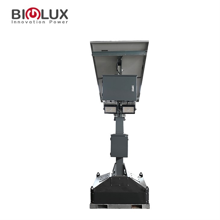 Portable Easy Installation Solar Streetlight Tower