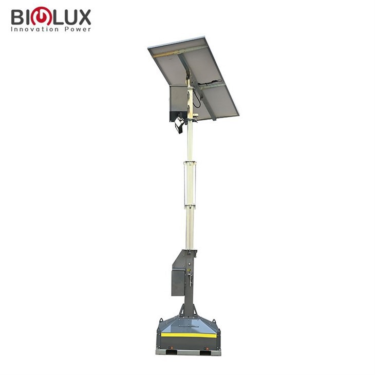 Portable Mobile Solar Surveillance Tower