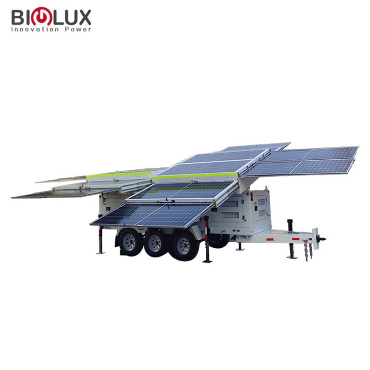 Portable Solar Generator Trailer