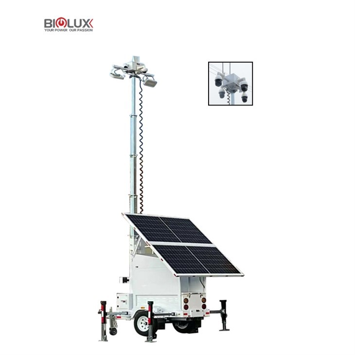 Smart Solar Security Tower