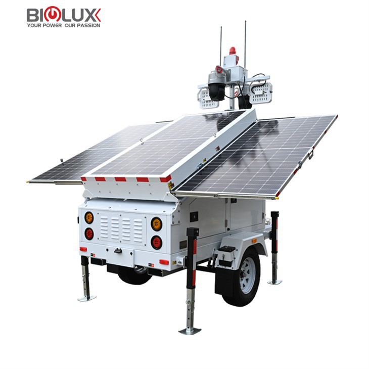 Solar Powered Camera Trailer