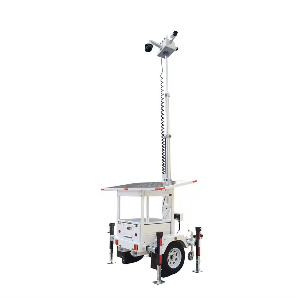 Solar-Powered Mobile Surveillance Station