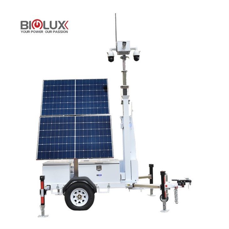 Solar Powered Monitoring Towers