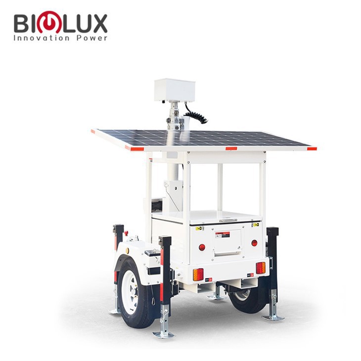 Solar Powered Security Trailer