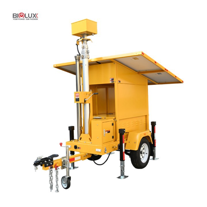 Solar Surveillance Unit for Construction Sites